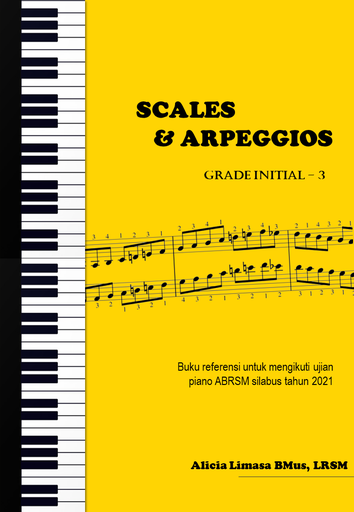 [BOOK-Scales 123-MP3] Buku Referensi Scales & Arpeggios ABRSM Silabus Baru Grade Initial-3 + mp3